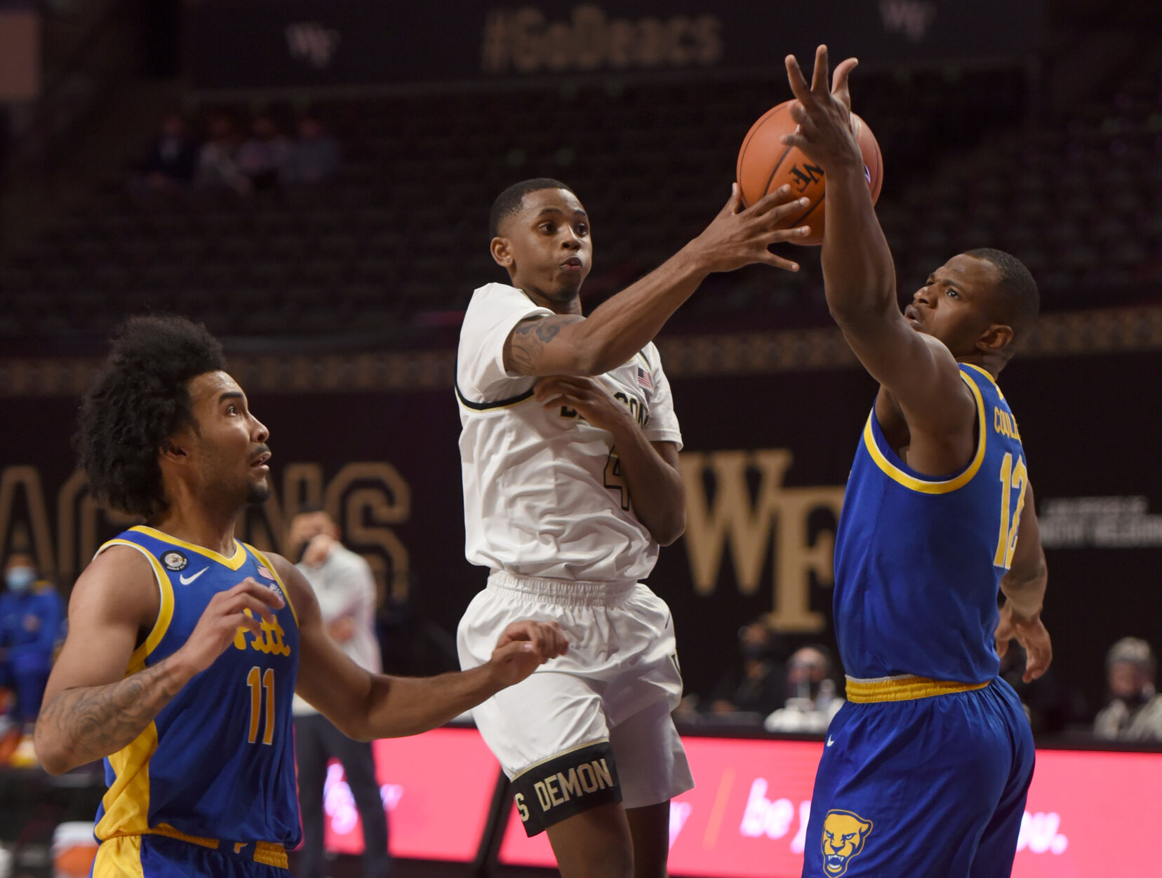 Pittsburgh Wake Forest basketball 19
